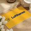 Heiß D-Deutsche L-Lufthansa Fußmatte Diatomeenerde Fußmatte Schnelltrocknend Geruchsresistent Rutschfest Badezimmer Küchenmatte