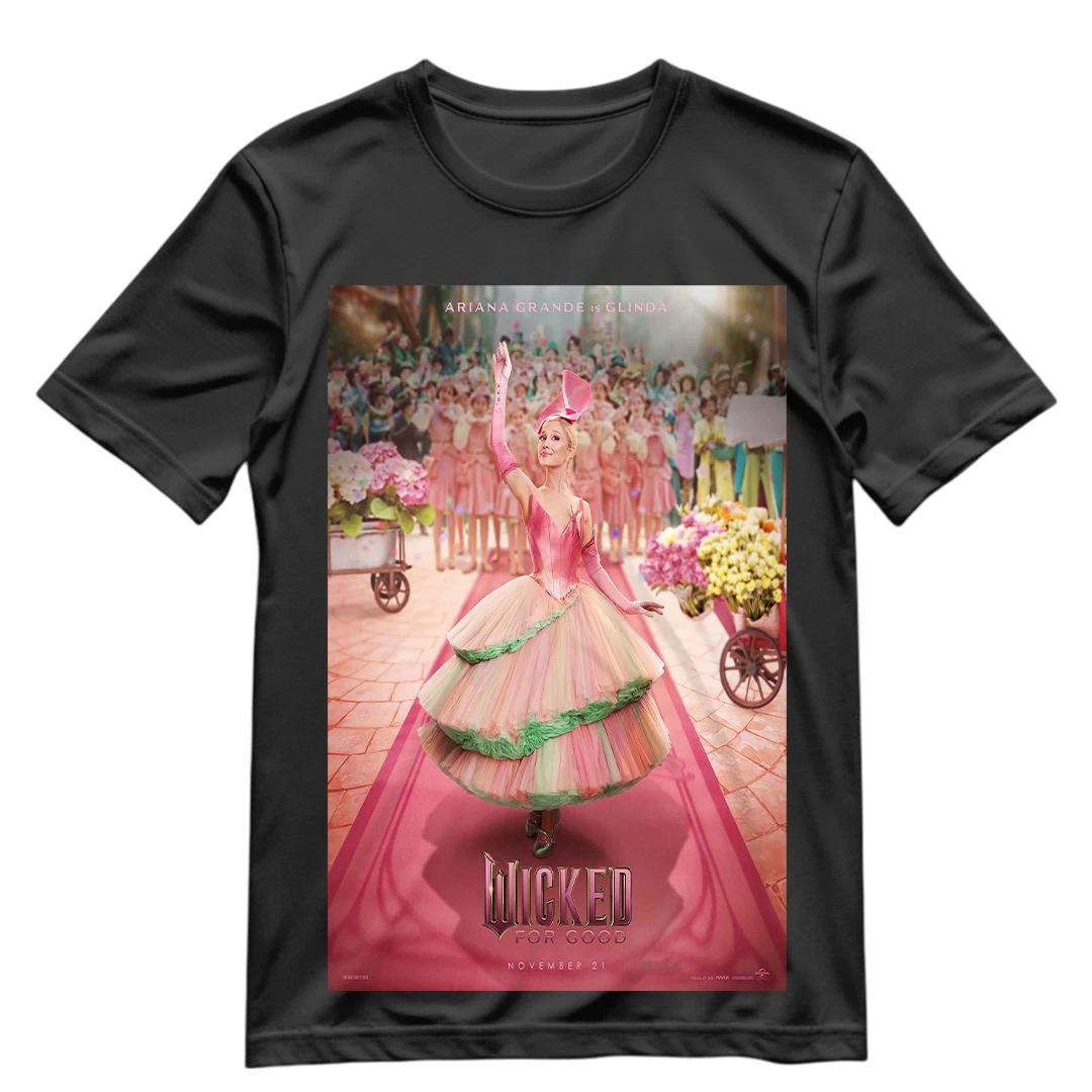 Wicked For Good The Musical T Shirt Wicked Movie Glinda Shirt Graphic Tee S-XXXL 4XL