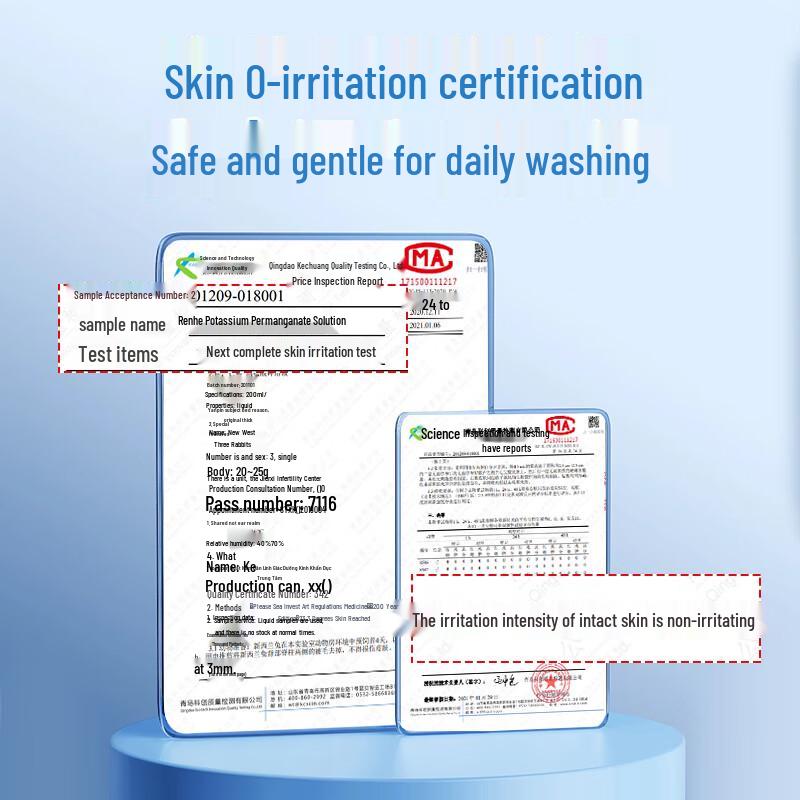 Roztok manganistanu draselného Renhe pro osobní péči