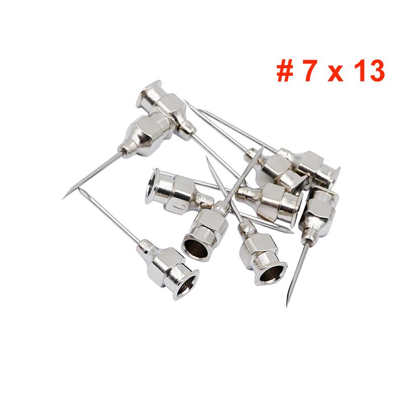 10Pcs Veterinary Syringe Needles Goat Pig Chicken Pet Injection Syringe Vaccination Vet Farm Tools Poultry Livestock Veterinary