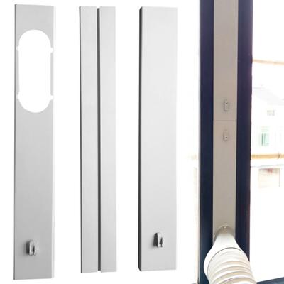 2/3 Adet İyi Kapatılmış Pencere Sürgüsü Kit Plaka Adaptörü Taşınabilir Klima