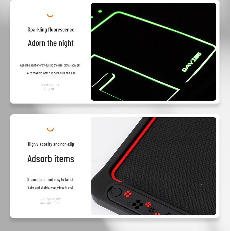 B-28 4v1 Aromaterapeutická protiskluzová podložka na telefon do auta