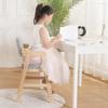 Children's Adjustable Wooden Study Chair for Home Use