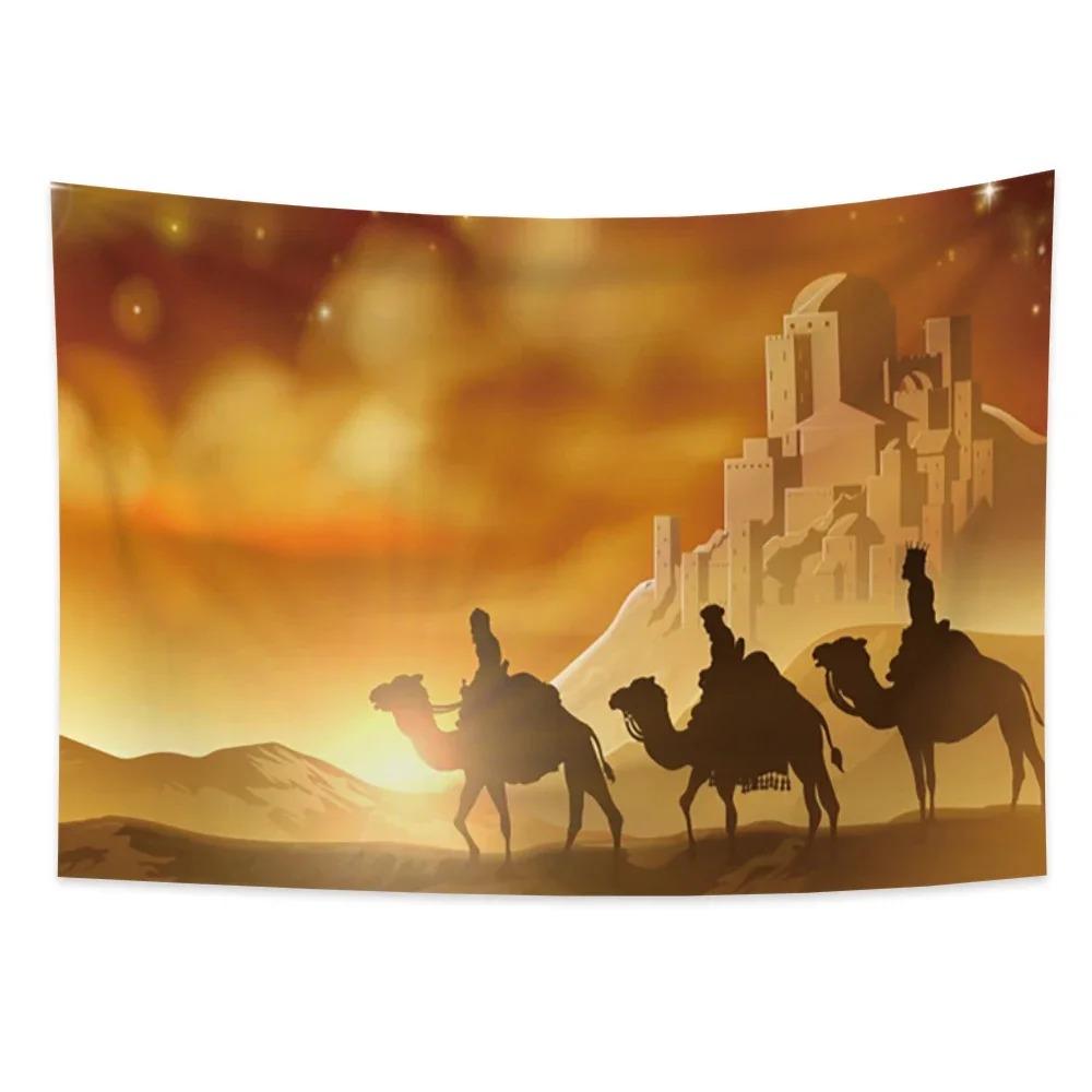Religious Vintage Art Decorative Tapestry Home Wall Living Room Office Decorative Tapestry