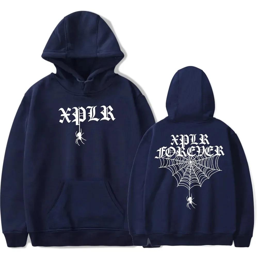 Herbst XPLR Hell Week Spider Merchandise Hoodies Herren Damen Kapuzenpullover Streetwear Langarm Pullover Kleidung Sweatshirt Hoodie Top