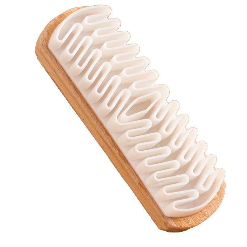 3-in-1 Suede & Nubuck Cleaning Kit - Eraser, Brush & Silicone Pile Lifter for Shoes, Boots & Bags, Restores Nap & Removes Stains