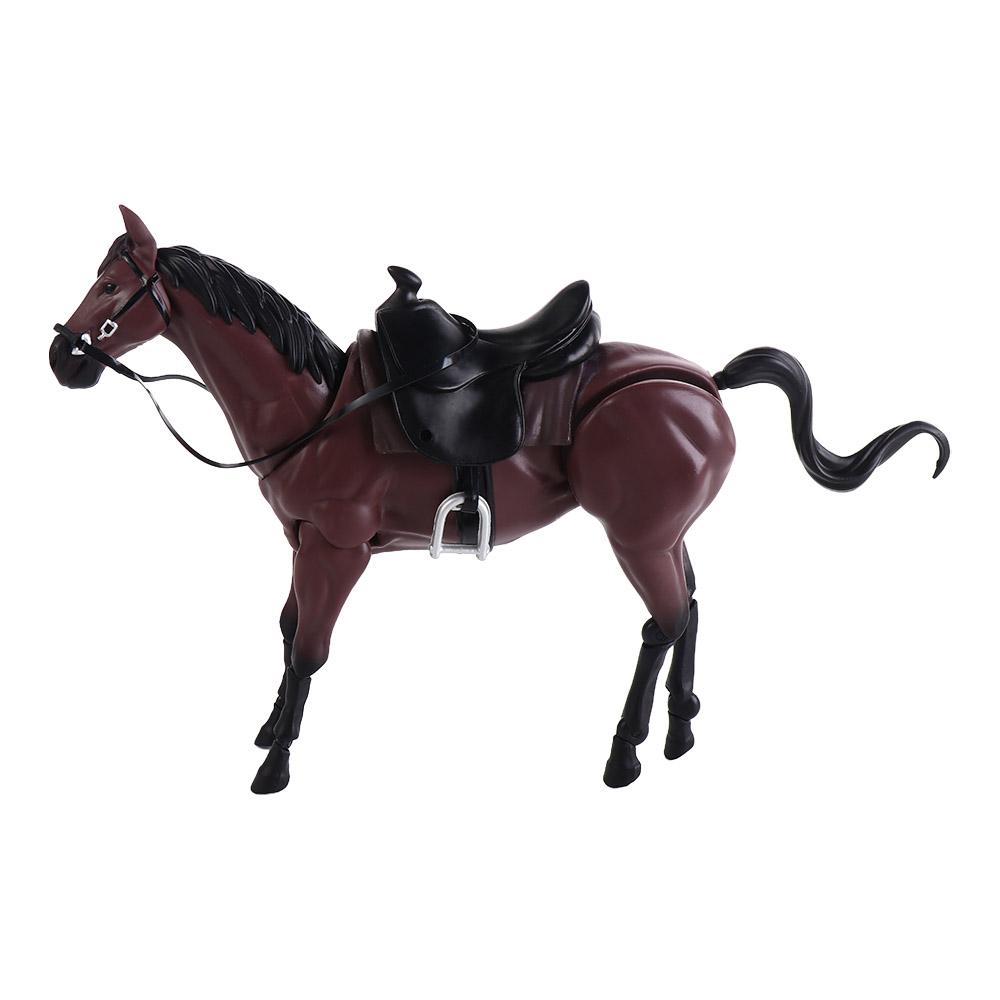 Pvc Horse Ferrite Action Figure Multi-Jointed Collectible Horse Artist Painting Model Movable Model Mini Size Horse Figurine