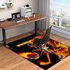 1PC Custom Name Hockey Player Artwork Theme Floor Mat Ideal for Living Room, Game Rooms, Office, Bedroom Floor Mat Playful Design