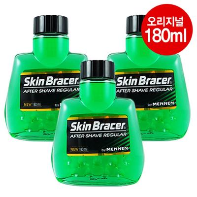 Mennen Skinbracer Aftershave Regular 180ml, 3 Pieces, 180ml