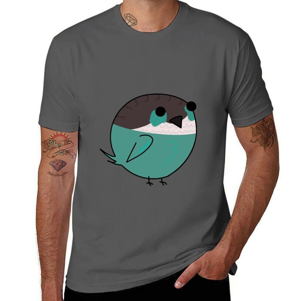 Birb Ballturquoise Green Cheeked Conure Tshirt Fashion Letter Print Tshirt