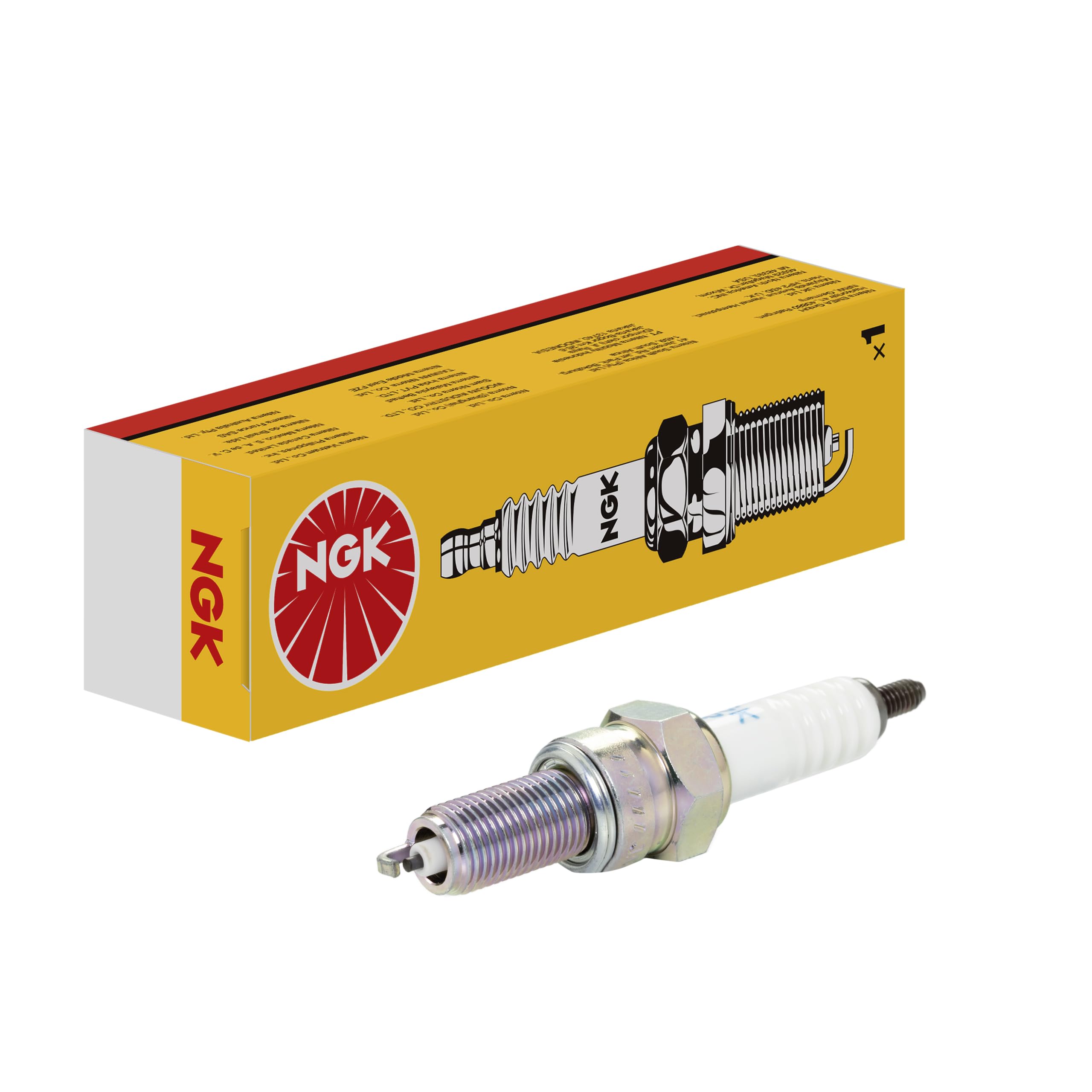 

NGK 92474 MR7E-9 Screw Type Spark Plug белый