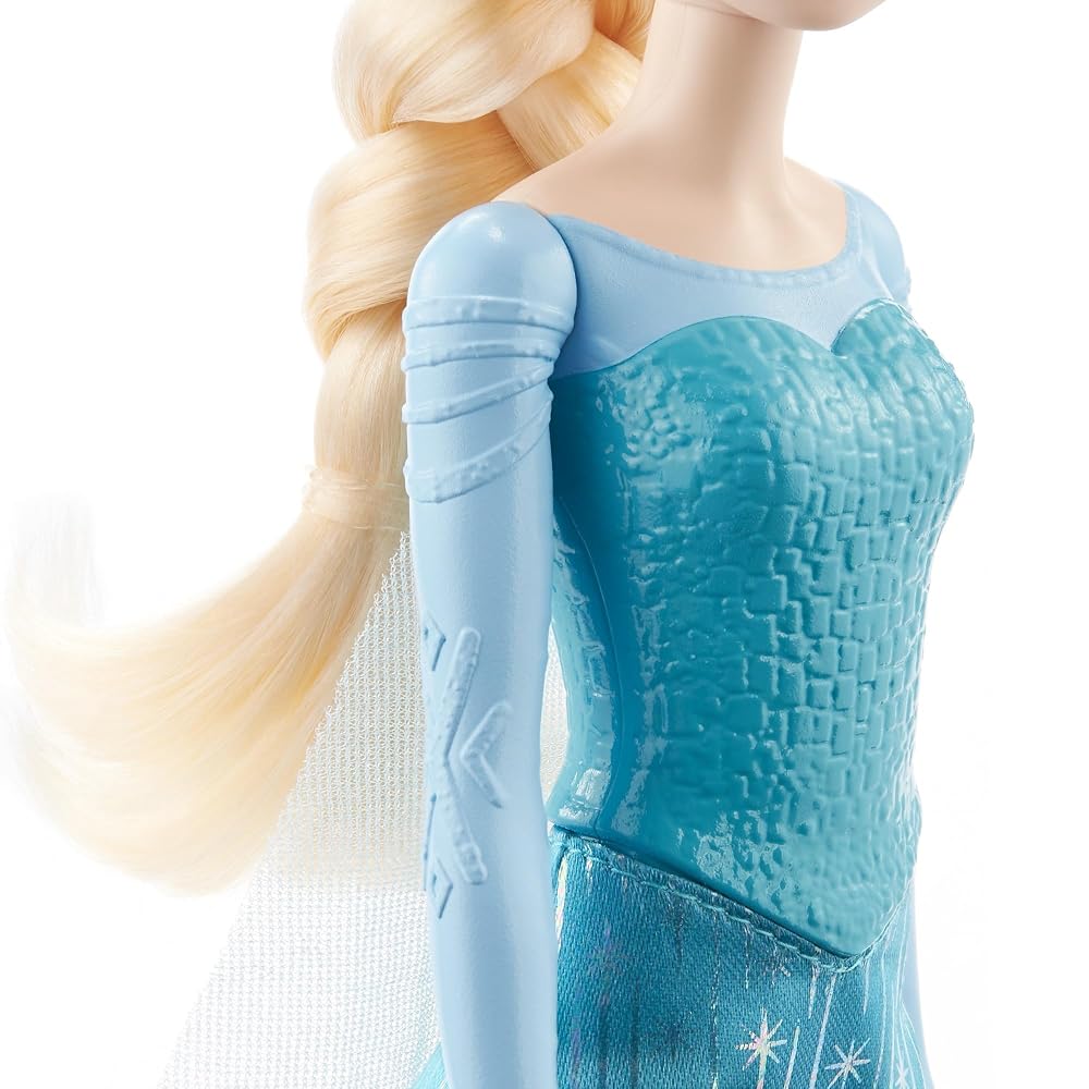 MATTEL Disney Frozen Elsa Doll 3+ Years - Dress-Up Figure HLW47