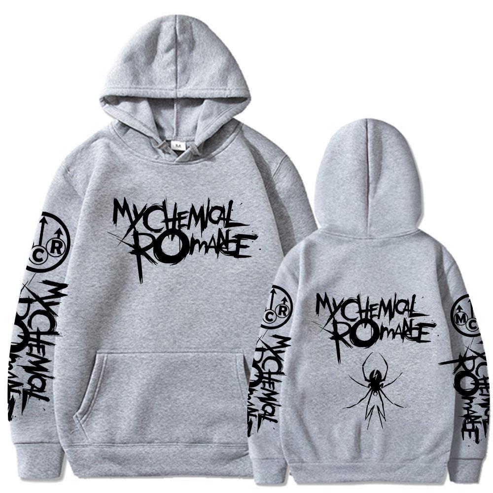 My Chemical Romance Rock Band Hoodies Black Parade Punk Emo Hooded Sweatshirt Men Women Fashion Vintage Vintage Hip Hop Pullover