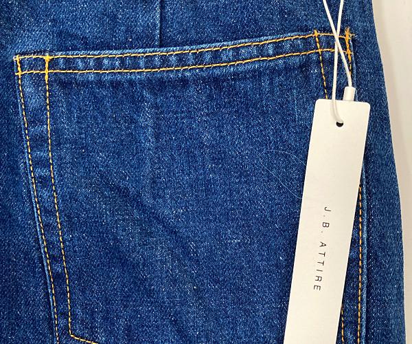 J.B.ATTIRE JBS-2402 FADED Indigo Paris Denim Bottoms 0 IndigoUsed