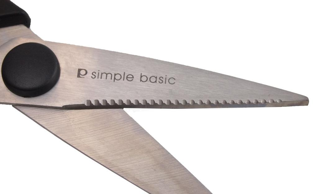 Pearl Metal Kitchen Scissors Simple Basic C-8901