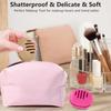 Beauty Egg Storage Bag Is Convenient To Carry for Travel Beauty Stand with Double-sided Striped