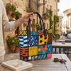  Bohemian Pattern Shoulder Tote Large Capacity Casual Daily Handbag Fashion Travel Outdoor Shopping Bag