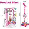 All-in-One Microphone Toy Karaoke Machine for Kids Stand Colourful Lights
