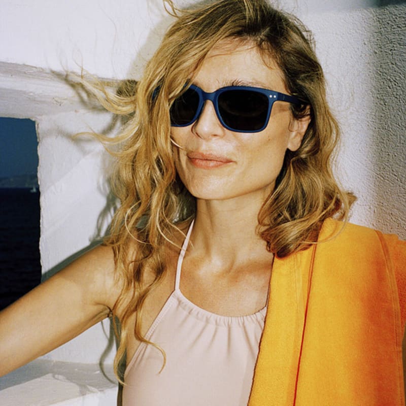 

IZIPIZI Big One Sunglasses #L Navy blue