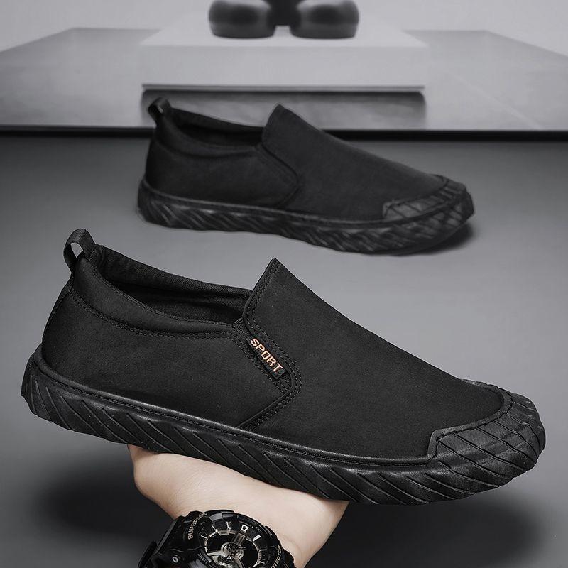 Sneakers Male Slip-ons Men's Vulcanize Shoes Canvas Lightweight Summer Flat Sports Breathable Classic Original Sale Deals Work