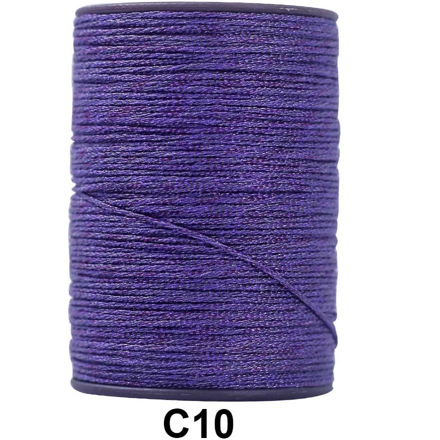 Metallic Embroidery Threads Glittery Thread Spool Polyester Sewing Thread for Embroidery Quilting Ideal Sewing ( 0.3-0.4-0.5mm )