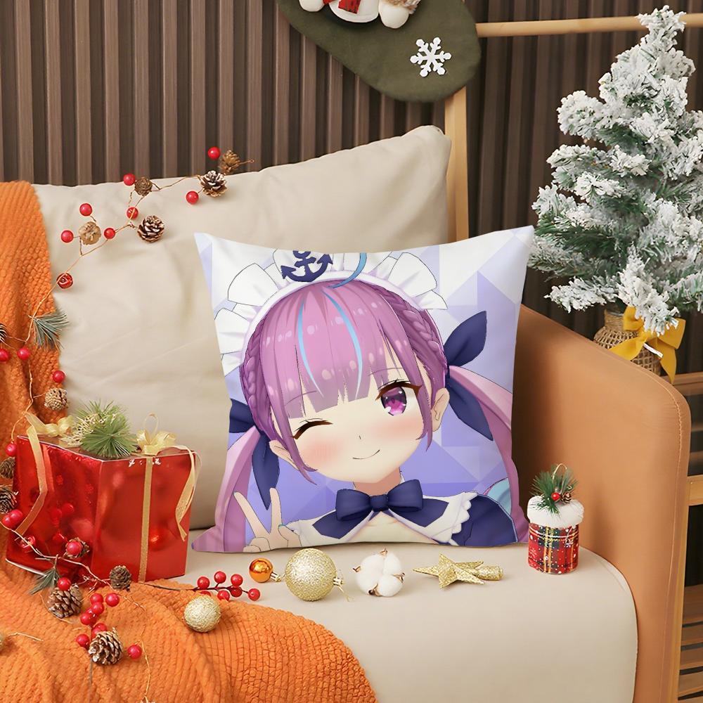 Virtual Idol Singer T-Tokino Sora Pillow Case Printing Pillowcase Living Room Sofa Cushion Cover Bedroom Room Decor