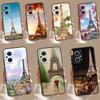 France Paris Eiffel Tower Case For OPPO Reno 4Z 5Z 8T 10 11 Pro 11F 7 8 5 6 Lite OPPO Find X6 X5 Pro X2 X3 Neo Cover