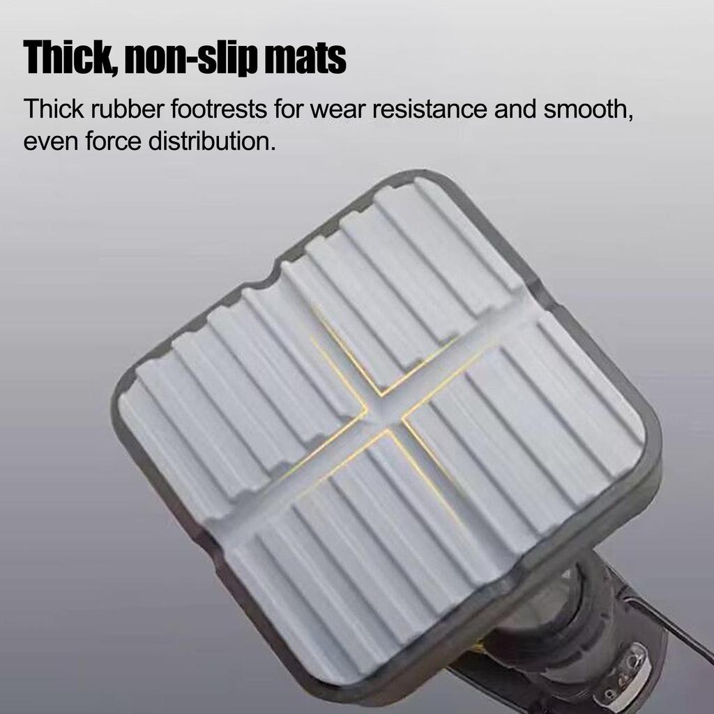 Bike Foot Pump Lightweight Car Foot Pump With Pressure Gauge Portable Bike Tire Compressor For Electric Pickup Automotive Sedan