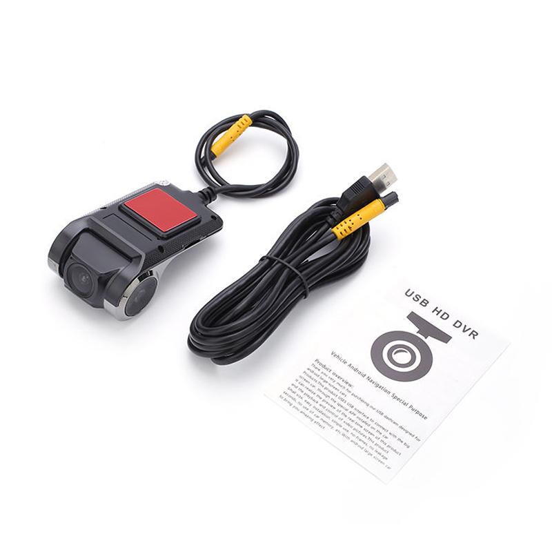 ADAS DVR Auto Pentru Navigație Player Android Full HD DVR Auto USB Cameră de Bord Viziune Nocturnă Înregistratoare de Conducere Auto Audio Alarmă Vocală