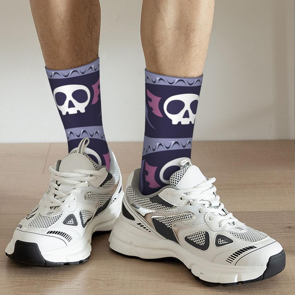 Harajuku Hunter X Hunter Anime Manga Feitan Genei Ryodan Phantom Troupe Skateboard Socks Polyester Long Socks for Women Men