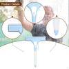 Shower Squeegee Glass Spade Handheld Water Cleaner Tool with Hole for Smooth Surface Home