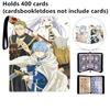 Anime Frieren: Beyond Journey's End 400pcs/900pcs Card Album Book Collection Card Zipper Game Cards Binder Holder Kids Gifts