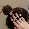 2025 Premium Rhinestone Ponytail Holder - Korean Style Hair Rope