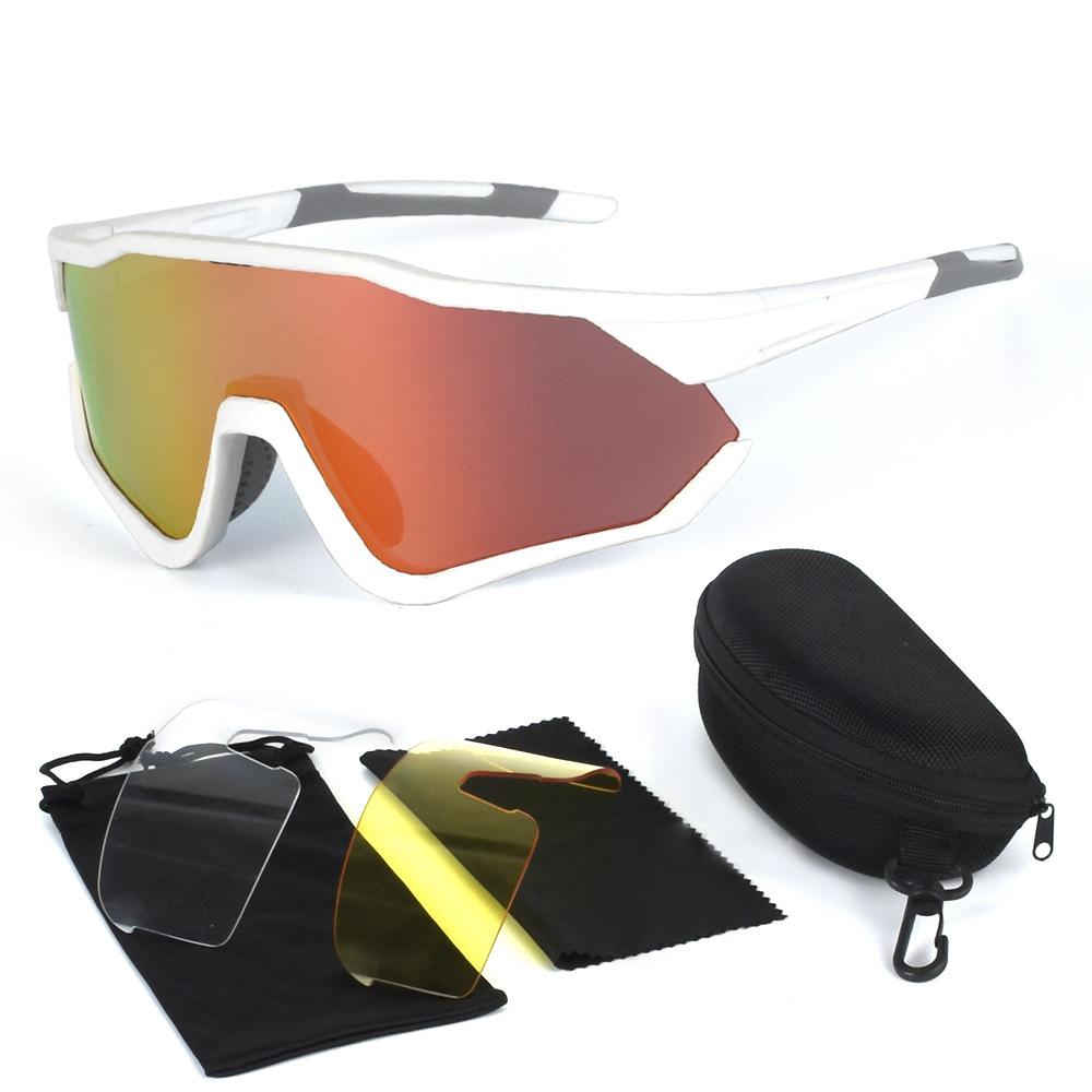 

Frame Outdoor Sports Sunglasses For Men And Women UV Protection Windproof Dustproof Mountain Self-Driving Polarized Sports Sunglasses