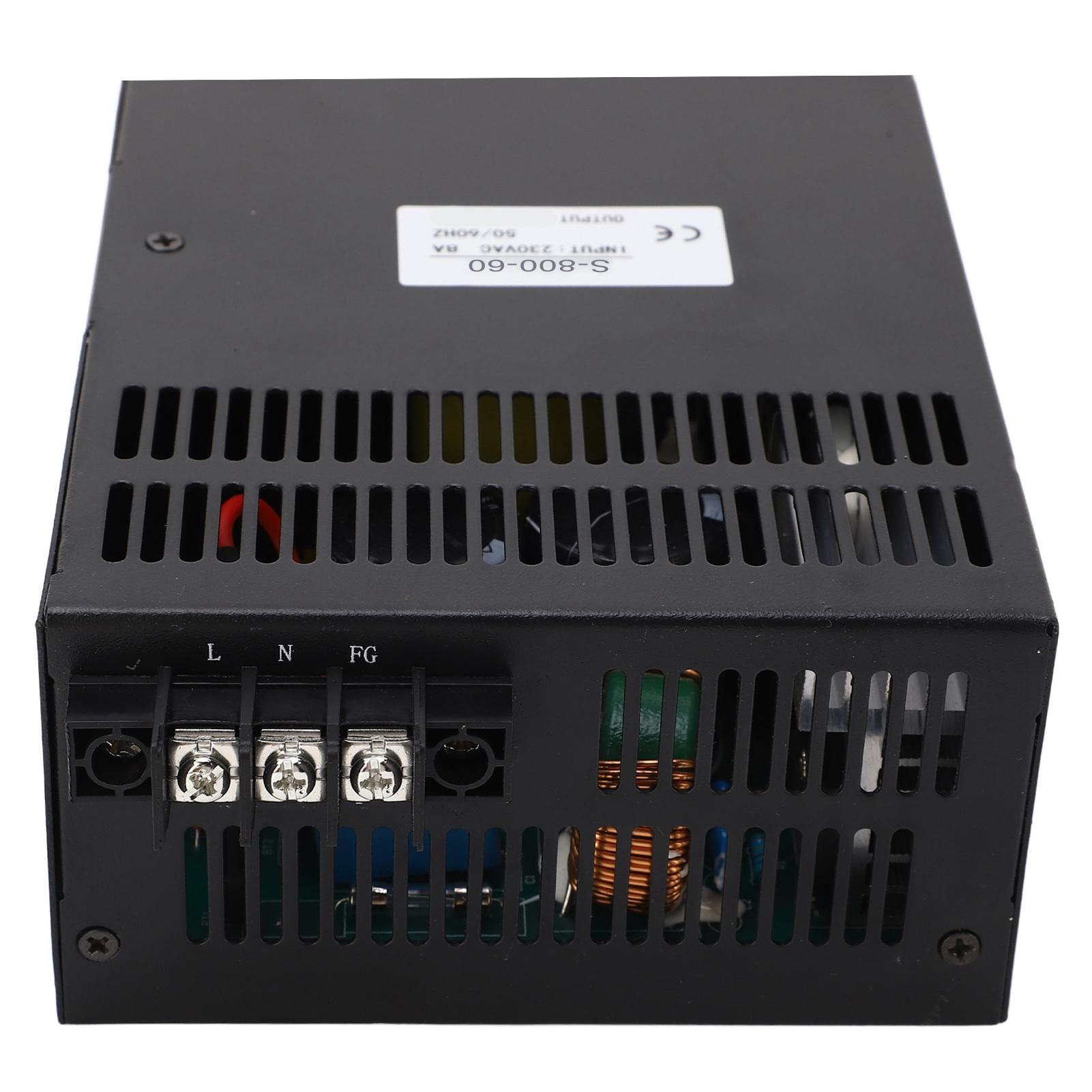 

Регульований імпульсний блок живлення DC 230V вхід паралельний вихід 800W для промислового двигуна електролітична очистка стічних вод