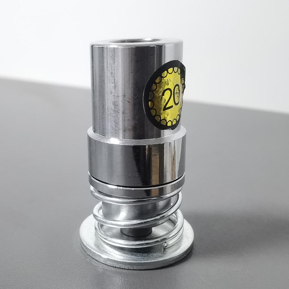 Herramienta de Montaje de Matrices de Prensado para Botones de Aluminio Cubiertos de Tela para Forma Redonda de Botón Accesorios de Costura 16L-44L