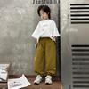 Pantaloni Jogger Patchwork Estivi per Bambini in Stile Coreano - Traspiranti, Sottili, Anti-Zanzare per Ragazzi e Ragazze.