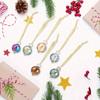12Pcs/box 22mm Sun Catcher Colorful Christmas Tree Decoration Christmas Ball Ornaments  Wedding