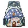 3D Molded Mushroom Cartoon Kids Backpack Toddlers 3-6 Years Old Lightweight School Bag With Padded Shoulder Straps