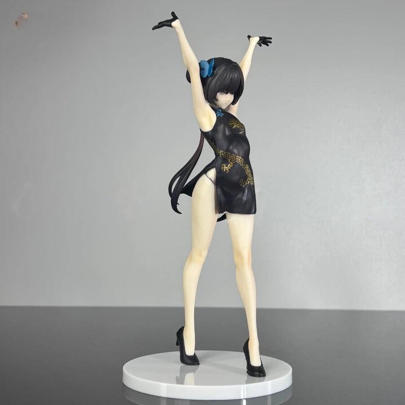 Studio Blue Archive Kisaki Arms Up Pose Anime Figure Cheongsam Girl Statue Pc Case Desktop Decoration For Anime Fans Collectors