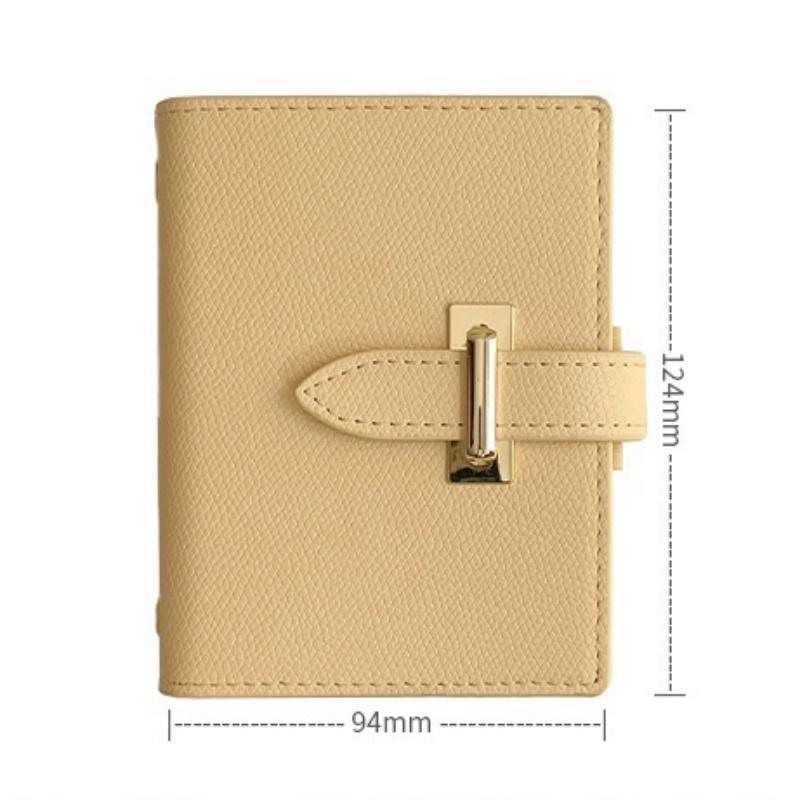 

Ретро карманная книга для хранения бюджета, удостоверение личности, банковская карта, автобусная карта, альбом, переплет для карточек «Идол», книга для коллекционирования карт