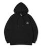 Dice Oversized Brushed Print Hooded Sweatshirt