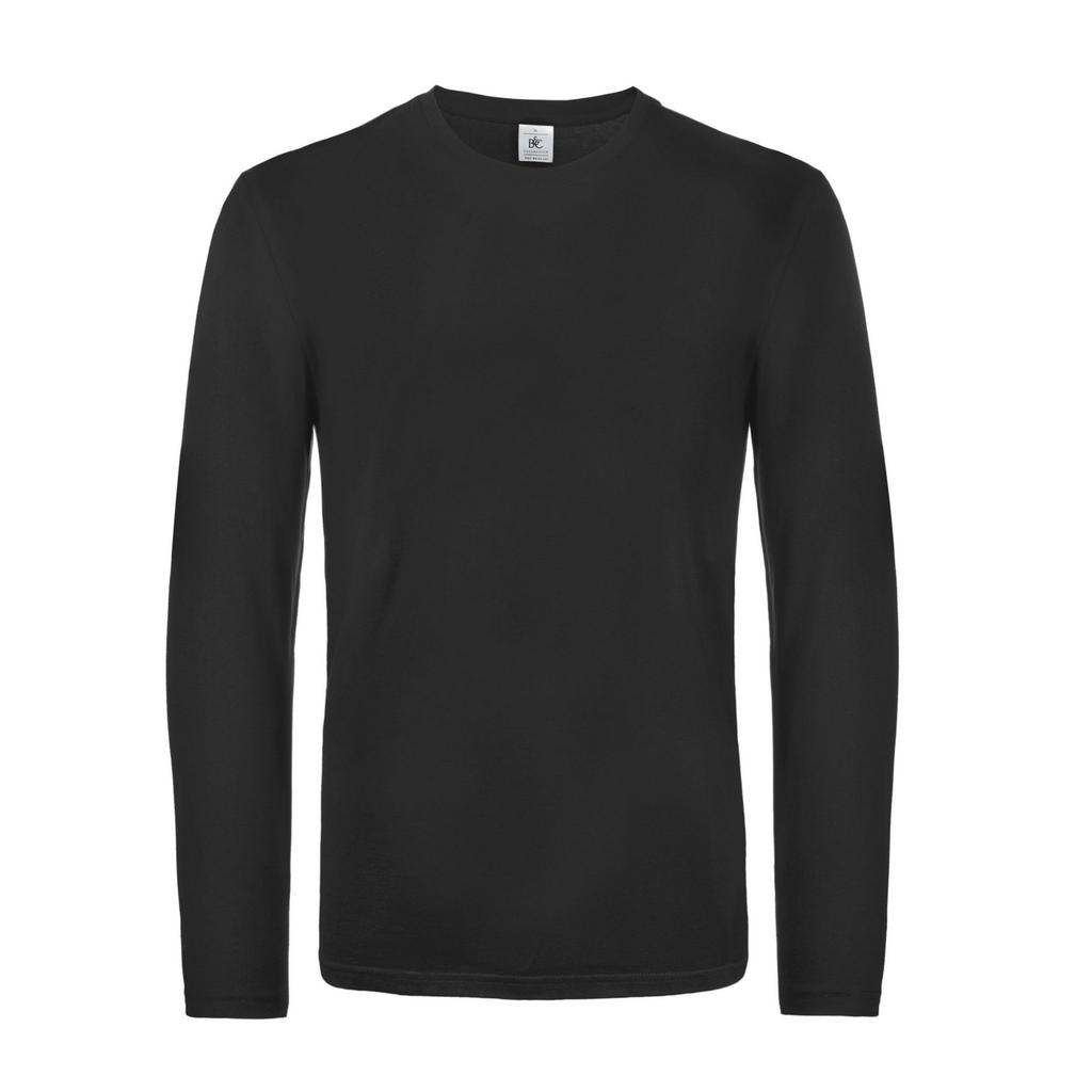 B&C Mens #E190 Long-Sleeved T-Shirt