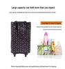 Foldable Shopping Cart Waterproof Trolley for Home Use and Outdoor Trips
