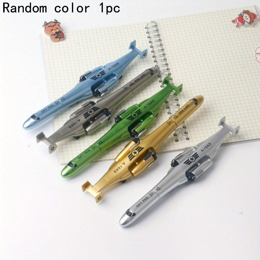 

Сезон Снова в школу 1 шт. 0,5 мм Модная ручка-автомат нейтральная в форме вертолета, несколько цветов Новая нейтральная ручка Канцелярский подарок для награды студенту Random color 1pc