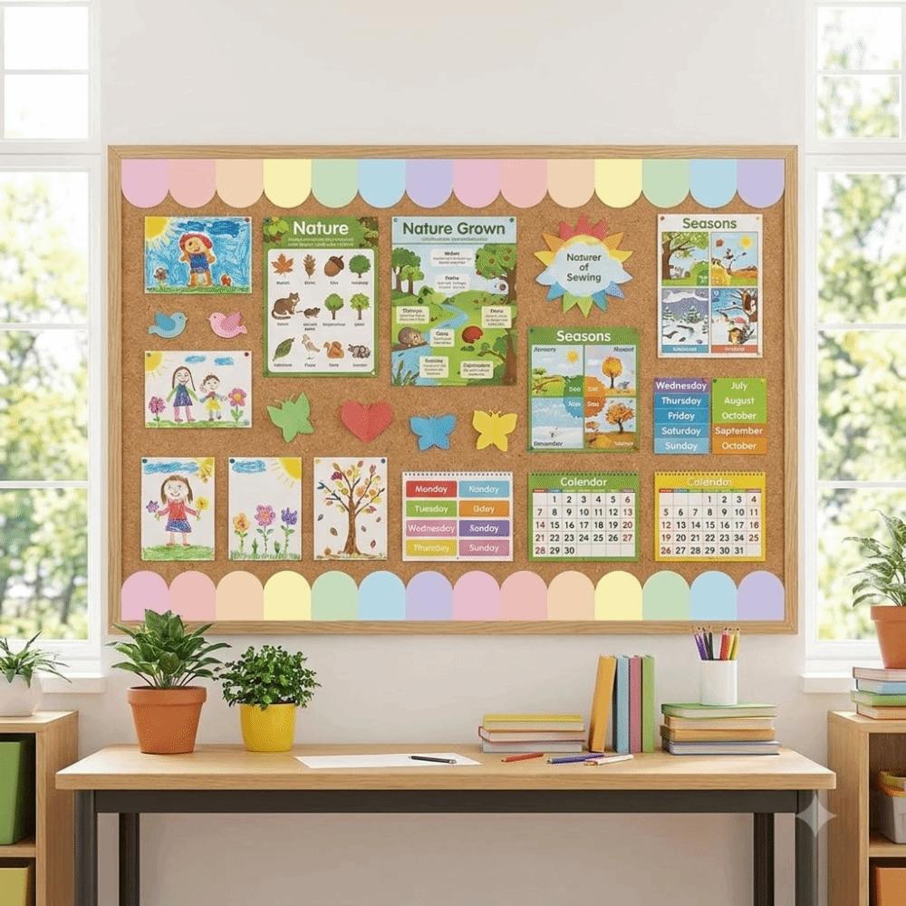 20.0 Meter Roll Wall Decorative Border Self-Adhesive Wall Trim Decals Classroom