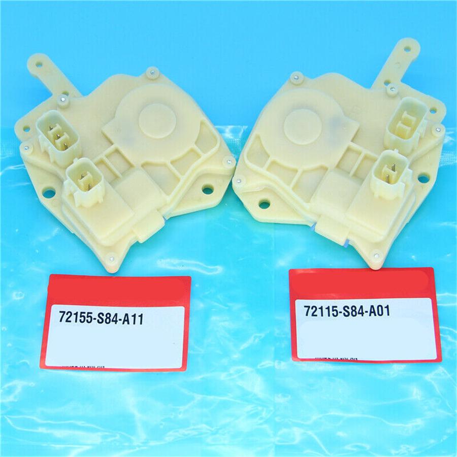 2PCS Power Door Lock Actuators 72115S84A01 72155S84A11 For Honda Accord Civic