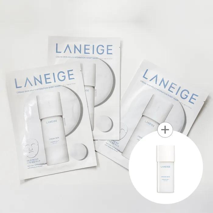 Cream Skin Milky Hydration Sheet Mask 33g x 3