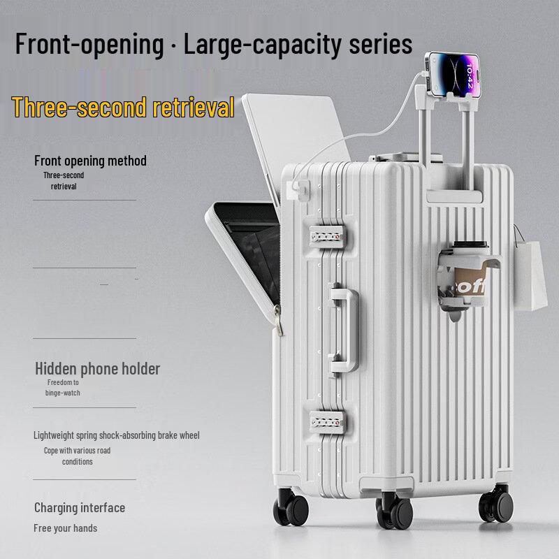 Lishen PC Жесткий смарт-чемодан