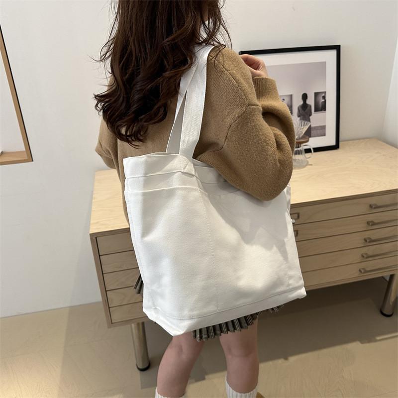 Elegant Black And White Tote Bag With Large Capacity For All Your Essentials Daily